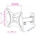 Кронштейн для телевизора Kromax OPTIMA-203 черный 15"-42" макс.25кг настенный поворот и наклон