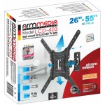 Кронштейн для телевизора Arm Media LCD-403 new черный 26"-55" макс.30кг настенный поворот и наклон