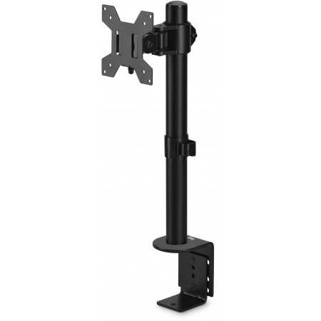 Кронштейн для мониторов ЖК Buro M061 черный 17"-32" макс.8кг крепление к столешнице поворот и наклон