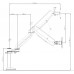 Кронштейн для мониторов ЖК Buro M10 черный 17"-27" макс.9кг крепление к столешнице поворот и наклон