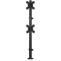 Кронштейн для мониторов ЖК Buro M063 черный 17"-27" макс.8кг крепление к столешнице поворот и наклон