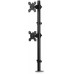 Кронштейн для мониторов ЖК Buro M063 черный 17"-27" макс.8кг крепление к столешнице поворот и наклон