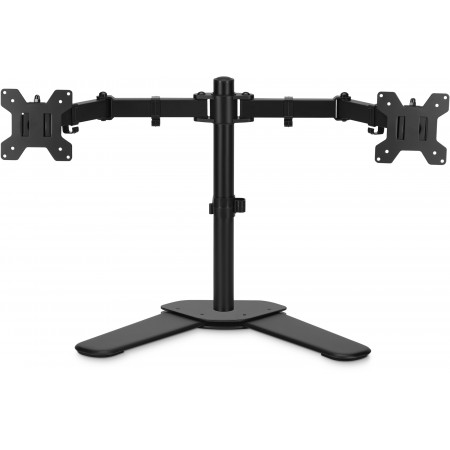 Кронштейн для мониторов ЖК Buro M042 черный 17"-27" макс.8кг настольный поворот и наклон