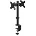 Кронштейн для мониторов ЖК Buro M062 черный 17"-27" макс.8кг потолочный поворот и наклон