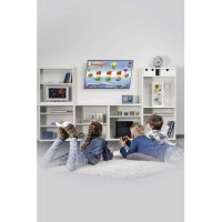 Кронштейн для телевизора Hama H-118069 черный 32"-65" макс.35кг настенный наклон