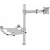 Кронштейн для монитора/ноутбука Cactus CS-VM-LH07-AL серебряный 13"-27" макс.8кг настольный поворот и наклон