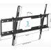Кронштейн для телевизора Holder LCD-T6628-B черный 32"-70" макс.40кг настенный наклон