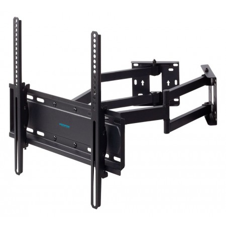 Кронштейн для телевизора Kromax GALACTIC-44 черный 32"-70" макс.45кг настенный поворотно-выдвижной и наклонный