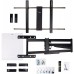 Кронштейн для телевизора Kromax ATLANTIS-120 черный 40"-100" макс.121кг настенный поворот и наклон