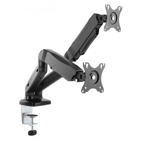 Кронштейн для мониторов Ultramounts UM705 черный 13"-27" макс.13кг настольный поворот и наклон верт.перемещ.