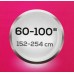 Кронштейн для телевизора Ultramounts UM815F черный 60"-100" макс.75кг настенный фиксированный