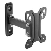 Кронштейн для телевизора Ultramounts UM892 черный 13"-27" макс.30кг настенный поворотно-выдвижной и наклонный Кронштейн для телевизора Ultramounts UM892 черный 13"-27" макс.30кг настенный поворотно-выдвижной и наклонный