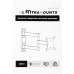 Кронштейн для телевизора Ultramounts UM893 черный 13"-27" макс.20кг настенный поворотно-выдвижной и наклонный