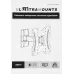 Кронштейн для телевизора Ultramounts UM897 черный 23"-42" макс.30кг настенный поворотно-выдвижной и наклонный