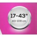 Кронштейн для телевизора Ultramounts UM899 черный 23"-43" макс.20кг настенный поворотно-выдвижной и наклонный
