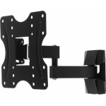 Кронштейн для телевизора Ultramounts UM899 черный 23"-43" макс.20кг настенный поворотно-выдвижной и наклонный