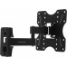 Кронштейн для телевизора Ultramounts UM899 черный 23"-43" макс.20кг настенный поворотно-выдвижной и наклонный