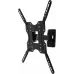 Кронштейн для телевизора Ultramounts UM901 черный 32"-55" макс.30кг настенный поворотно-выдвижной и наклонный