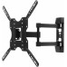 Кронштейн для телевизора Ultramounts UM904 черный 32"-55" макс.30кг настенный поворотно-выдвижной и наклонный