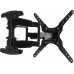 Кронштейн для телевизора Ultramounts UM907 черный 23"-55" макс.40кг настенный поворотно-выдвижной и наклонный
