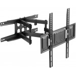 Кронштейн для телевизора Ultramounts UM908 черный 32"-75" макс.40кг настенный поворотно-выдвижной и наклонный