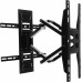 Кронштейн для телевизора Ultramounts UM908 черный 32"-75" макс.40кг настенный поворотно-выдвижной и наклонный