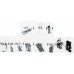 Кронштейн для телевизора Ultramounts UM909 черный 37"-75" макс.35кг настенный поворотно-выдвижной и наклонный