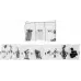Кронштейн для телевизора Ultramounts UM910 черный 37"-75" макс.35кг настенный поворотно-выдвижной и наклонный