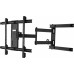 Кронштейн для телевизора Ultramounts UM911 черный 37"-80" макс.50кг настенный поворотно-выдвижной и наклонный