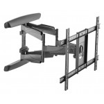 Кронштейн для телевизора Ultramounts UM912 черный 37"-75" макс.45кг настенный поворотно-выдвижной и наклонный