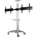 Подставка для телевизора Arm Media PT-STAND-15 серебристый 26"-55" макс.120кг напольный наклон