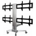 Подставка для телевизора Arm Media PT-STAND-16 серебристый 26"-55" макс.120кг напольный фиксированный