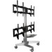 Подставка для телевизора Arm Media PT-STAND-16 серебристый 26"-55" макс.120кг напольный фиксированный