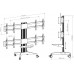 Подставка для телевизора Arm Media PT-STAND-16 серебристый 26"-55" макс.120кг напольный фиксированный