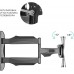 Кронштейн для телевизора Onkron NP28 черный 17"-43" макс.35кг настенный поворот и наклон