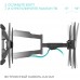Кронштейн для телевизора Onkron NP47 черный 40"-75" макс.35кг настенный поворот и наклон