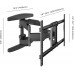 Кронштейн для телевизора Onkron M6L черный 40"-75" макс.45.5кг настенный поворот и наклон