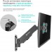 Кронштейн для телевизора Onkron G120 черный 13"-34" макс.8кг настенный поворот и наклон верт.перемещ.