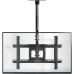 Кронштейн для телевизора Onkron N1L черный 32"-80" макс.68.2кг потолочный поворот и наклон