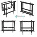 Кронштейн для телевизора Onkron PRO7M черный 40"-70" макс.45кг настенный наклонно-выдвижной