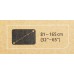 Кронштейн для телевизора Hama R1 118161 черный 32"-65" макс.30кг настенный наклон