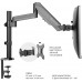 Кронштейн для мониторов Onkron G70 черный 13"-34" макс.8кг настольный поворот и наклон верт.перемещ.