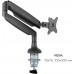 Кронштейн для мониторов Onkron G100 черный 13"-32" макс.9кг настольный поворот и наклон верт.перемещ.