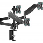 Кронштейн для мониторов Onkron G280 черный 13"-32" макс.24кг настольный поворот и наклон верт.перемещ.