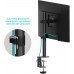 Кронштейн для мониторов Onkron D101E черный 13"-34" макс.10кг настольный поворот и наклон