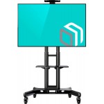 Подставка для телевизора Onkron TS1551 черный 40"-70" макс.60.5кг напольный мобильный