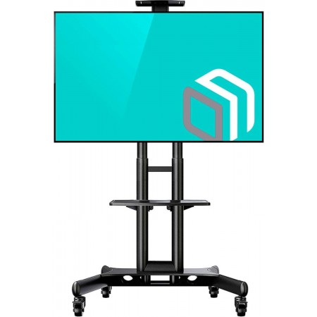 Подставка для телевизора Onkron TS1551 черный 40"-70" макс.60.5кг напольный мобильный
