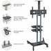 Подставка для телевизора Onkron TS1552 черный 40"-70" макс.60.5кг напольный мобильный