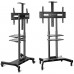 Подставка для телевизора Onkron TS1881 черный 50"-86" макс.105.9кг напольный мобильный