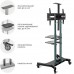 Подставка для телевизора Onkron TS1881 черный 50"-86" макс.105.9кг напольный мобильный